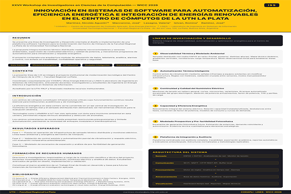Innovación en Sistemas de Software para Automatización
